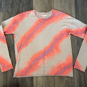 Lisa Todd Pink and Purple Knit Sweater